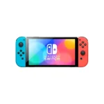 Nintendo Switch OLED Model blue and red joy con