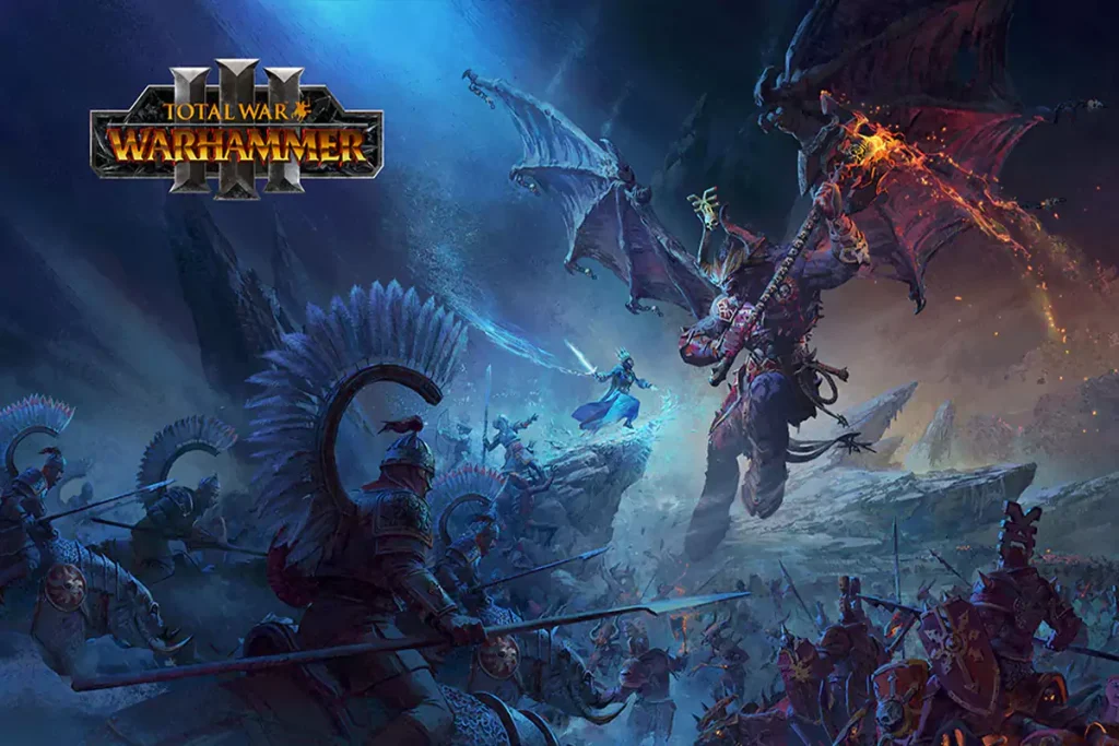 5. Total War: Warhammer III – بهترین بازی استراتژیک برای مک بوک