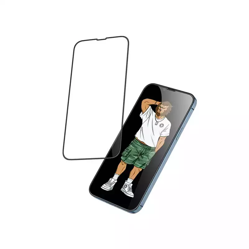 گلس محافظ صفحه شفاف گرین مدل 3D CURVED PRO برای گوشی ایفون 12 پرومکس