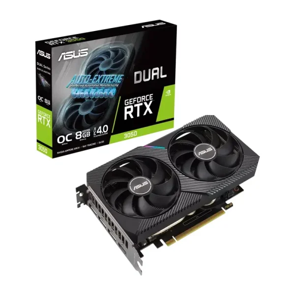 GeForce RTX 3050 Dual OC Edition 8GB GDDR6