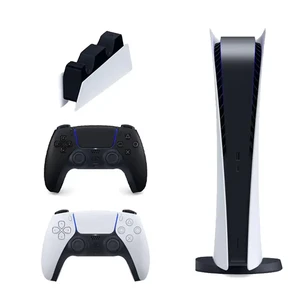 کنسول بازی سونی مدل PlayStation 5 دیجیتال + یک دسته مشکی + پایه شارژ دسته
