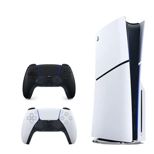 کنسول بازی سونی مدل PlayStation 5 Slim دیسک خور + یک دسته مشکی