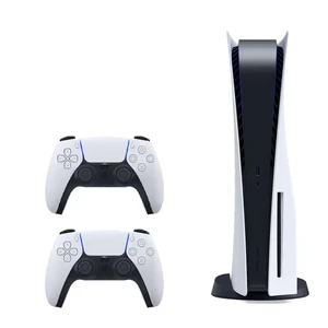 کنسول بازی سونی مدل PlayStation 5 دیسک خور + یک دسته سفید