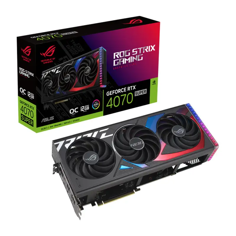 ROG Strix GeForce RTX 4070 SUPER OC 12GB GDDR6X