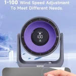 Bomidi Portable Desktop Fan DF02 مشکی