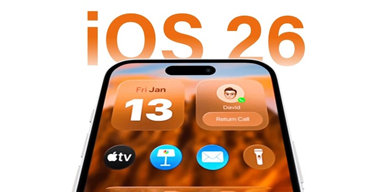تغییرات جدید آیفون در سومین بتای iOS 26