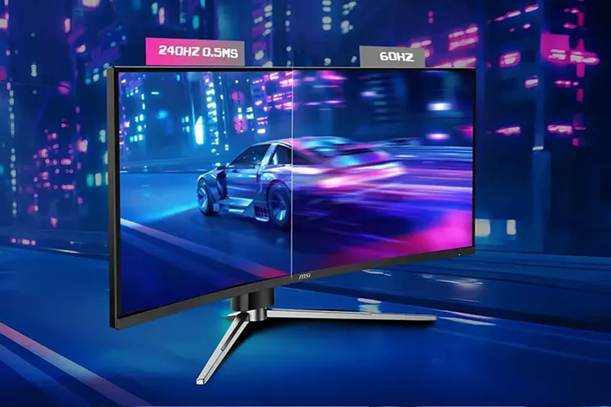 مانیتور اولتراواید 34 اینچی ام اس آی با رفرش ریت 240 هرتز 