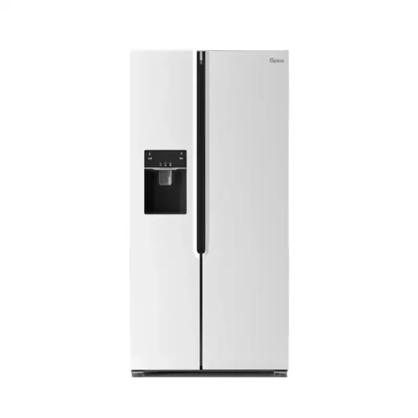 یخچال فریزر ساید بای ساید آبریز و یخساز اتومات جی پلاس مدل GSS-P7637W