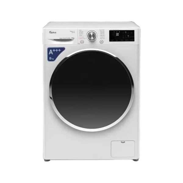 ماشین لباسشویی 8 کیلویی جی پلاس GWM-M880W-IND