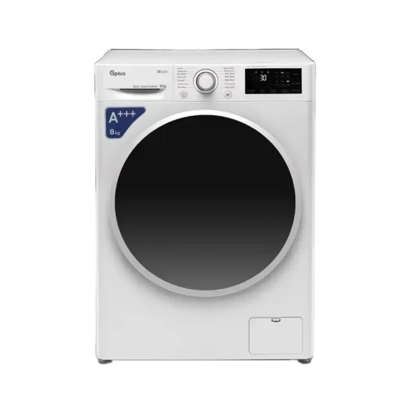 ماشین لباسشویی 8 کیلویی جی پلاس مدل GWM-R87W