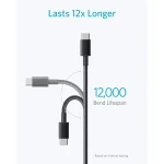 کابل شارژ USB-A به USB-C انکر A8173 با طول 1.8 متر