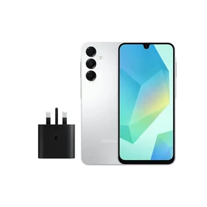 گوشی موبايل سامسونگ مدل Galaxy A16 4G ظرفیت 256 گیگابایت رم 8 گیگابایت به همراه آداپتور 25 وات سامسونگ مدل EP-TA800