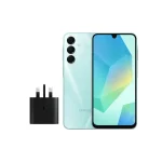 گوشی موبايل سامسونگ مدل Galaxy A16 4G به همراه آداپتور 25 وات سامسونگ مدل EP-TA800