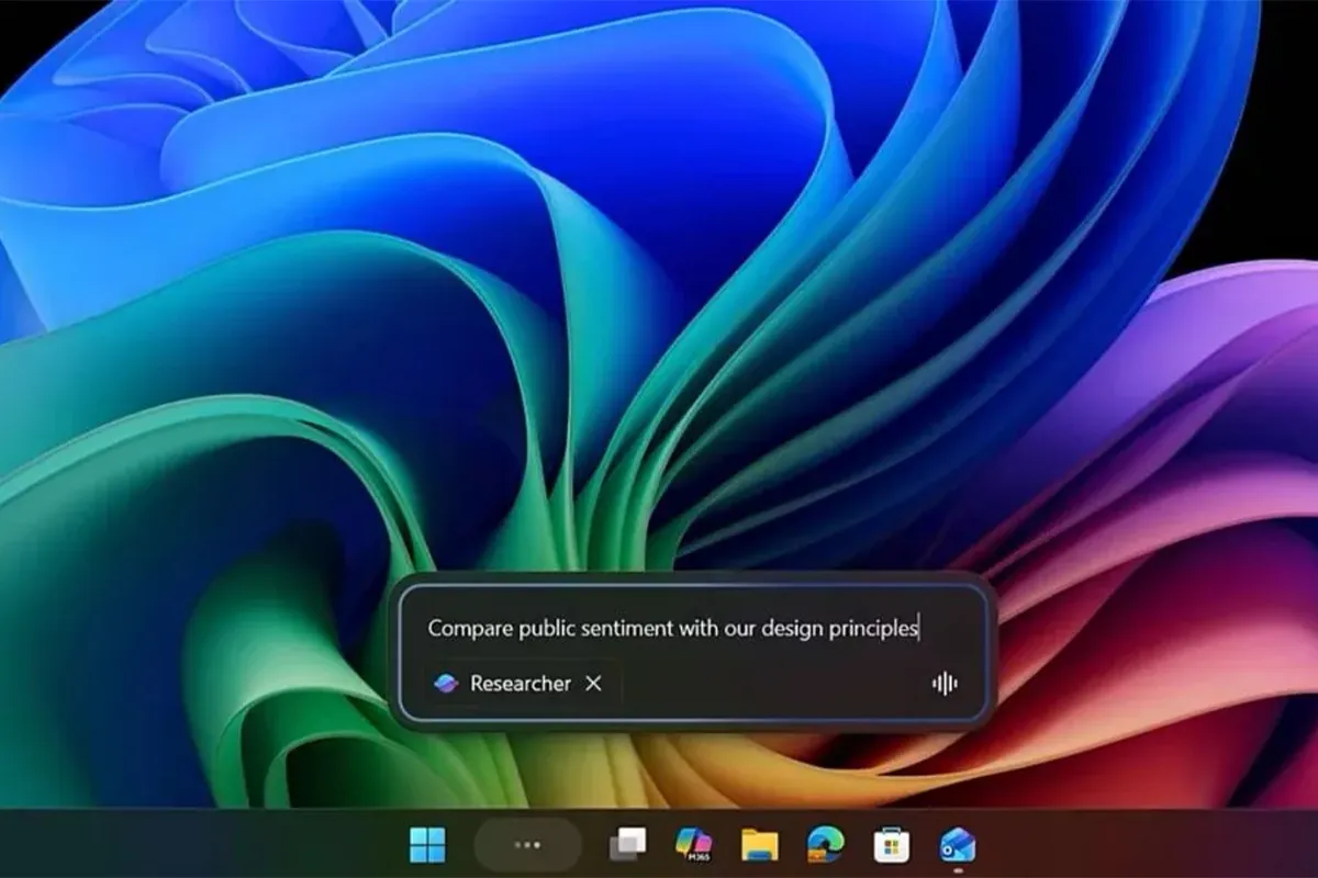 کوپایلت در تسک بار و فایل اکسپلورر ویندوز 11