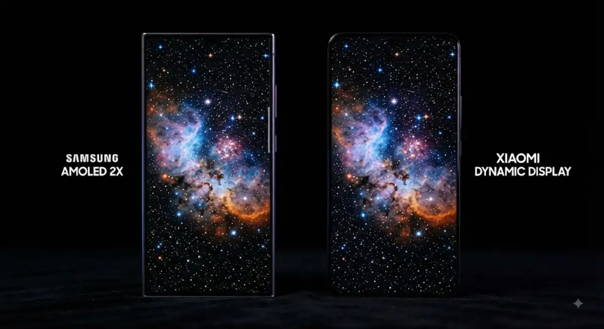 مقایسه نمایشگر AMOLED سامسونگ و شیائومی؛ کدام کیفیت بهتری دارد؟