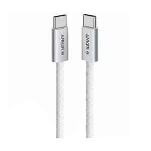 کابل شارژ USB-C به USB-C انکر مدل Zolo A8060H21 با طول 1.8 متر