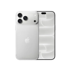 iPhone 18 Pro Max Silver نمای جلو - پس زمینه سفید